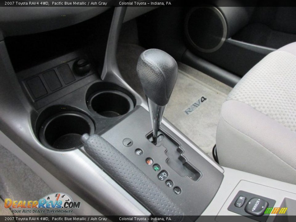2007 Toyota RAV4 4WD Pacific Blue Metallic / Ash Gray Photo #15