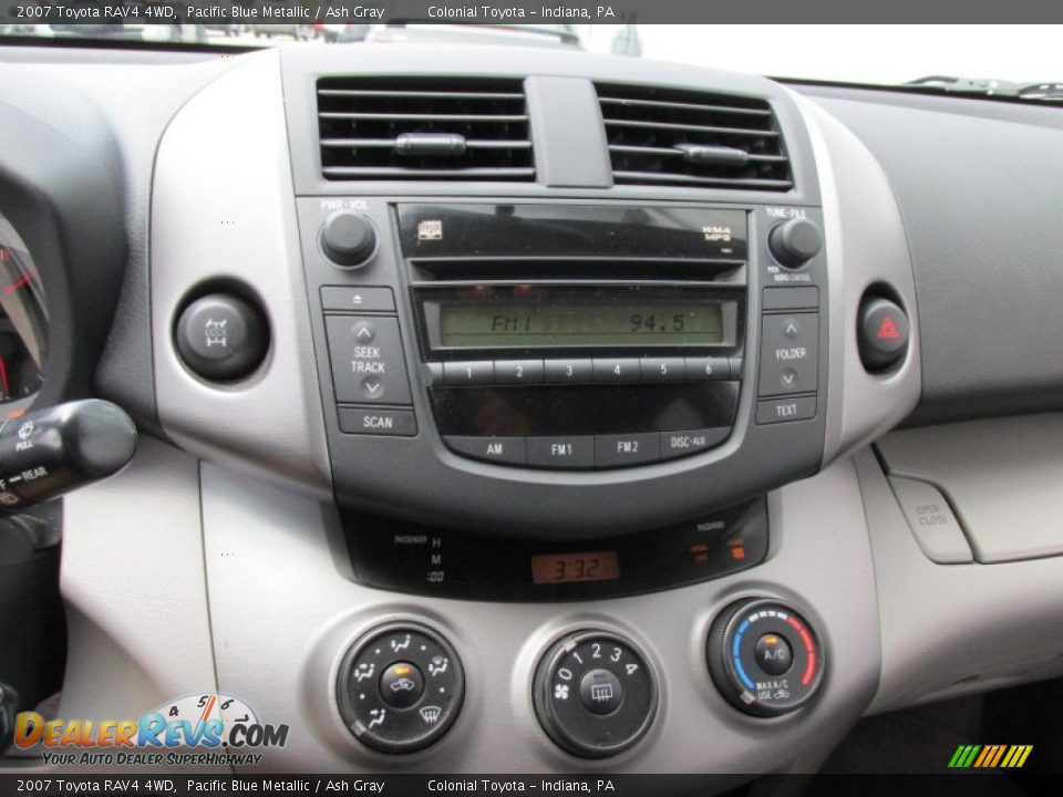 2007 Toyota RAV4 4WD Pacific Blue Metallic / Ash Gray Photo #16
