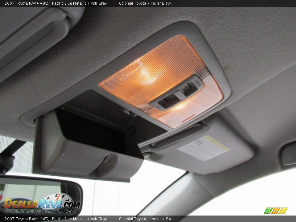 2007 Toyota RAV4 4WD Pacific Blue Metallic / Ash Gray Photo #17