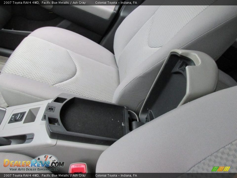2007 Toyota RAV4 4WD Pacific Blue Metallic / Ash Gray Photo #18