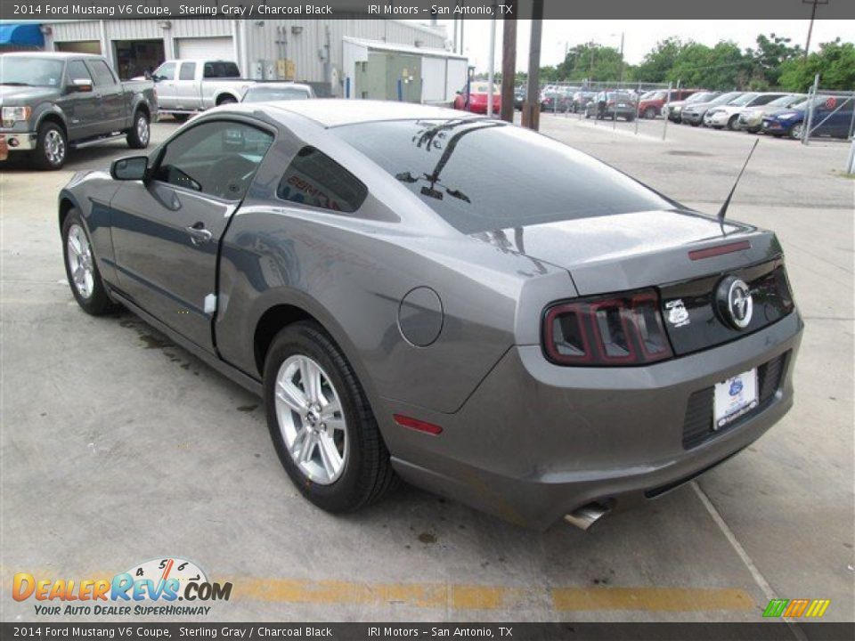 2014 Ford Mustang V6 Coupe Sterling Gray / Charcoal Black Photo #5
