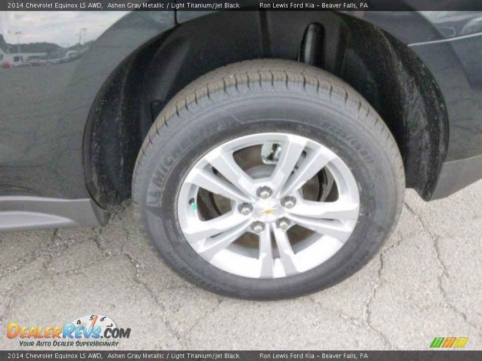 2014 Chevrolet Equinox LS AWD Ashen Gray Metallic / Light Titanium/Jet Black Photo #9