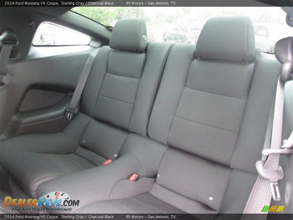2014 Ford Mustang V6 Coupe Sterling Gray / Charcoal Black Photo #14