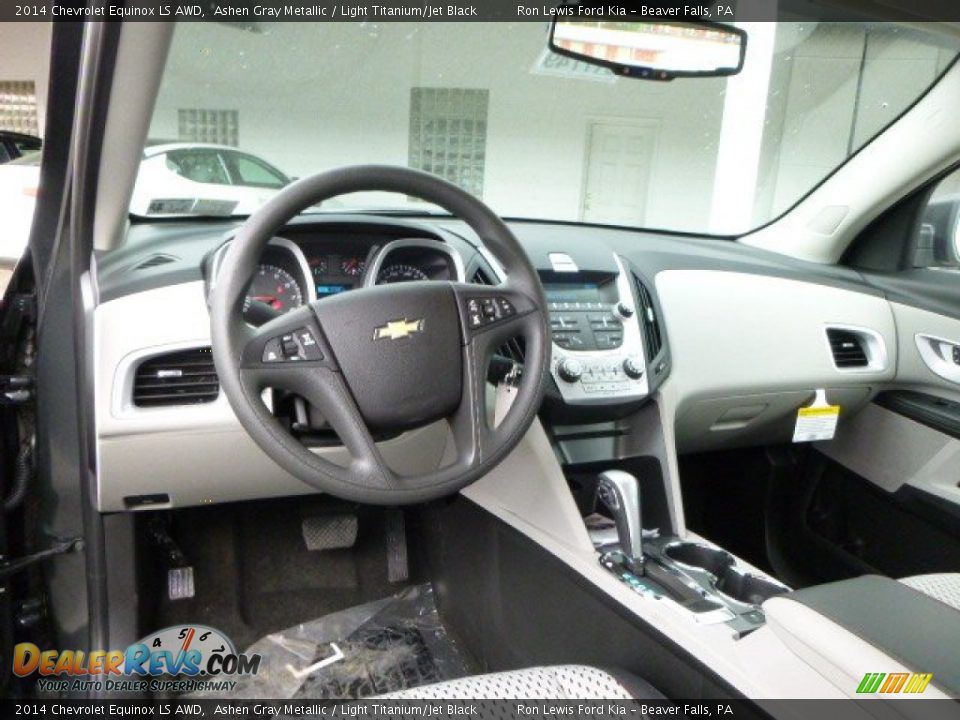 2014 Chevrolet Equinox LS AWD Ashen Gray Metallic / Light Titanium/Jet Black Photo #14
