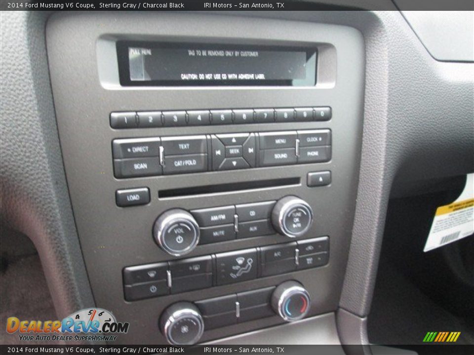 2014 Ford Mustang V6 Coupe Sterling Gray / Charcoal Black Photo #27