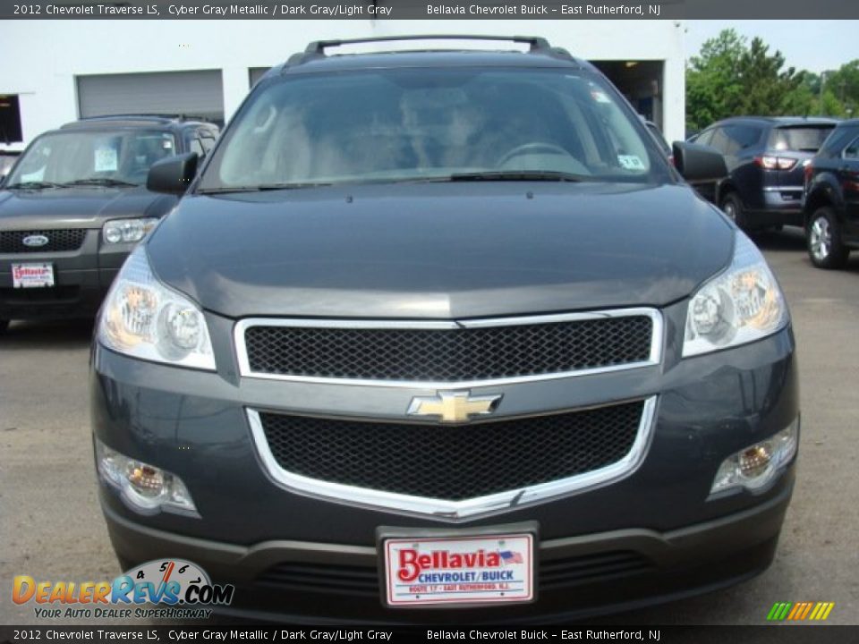 2012 Chevrolet Traverse LS Cyber Gray Metallic / Dark Gray/Light Gray Photo #2