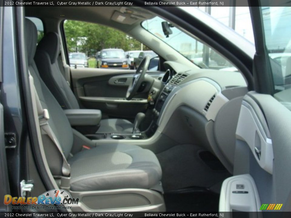 2012 Chevrolet Traverse LS Cyber Gray Metallic / Dark Gray/Light Gray Photo #8