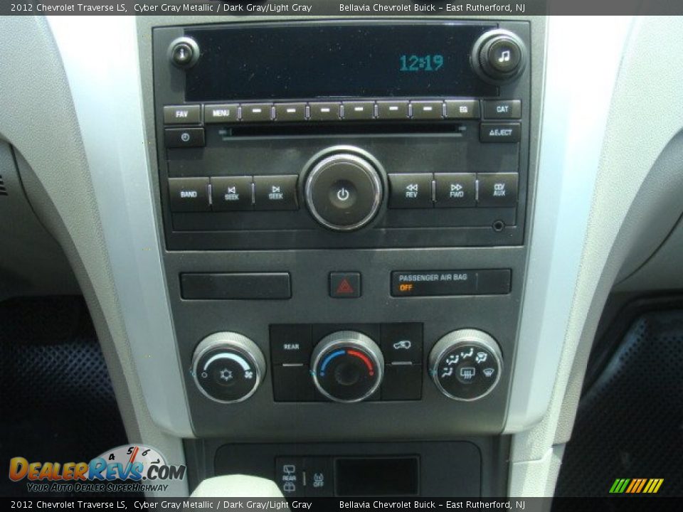 2012 Chevrolet Traverse LS Cyber Gray Metallic / Dark Gray/Light Gray Photo #11