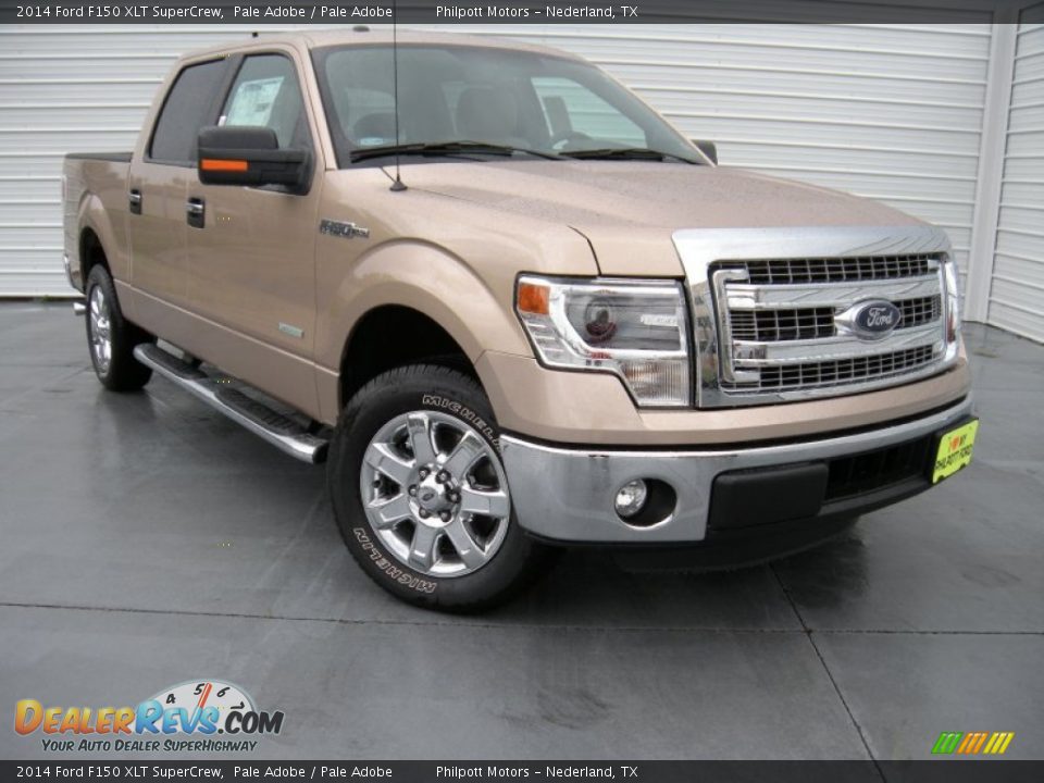 2014 Ford F150 XLT SuperCrew Pale Adobe / Pale Adobe Photo #1