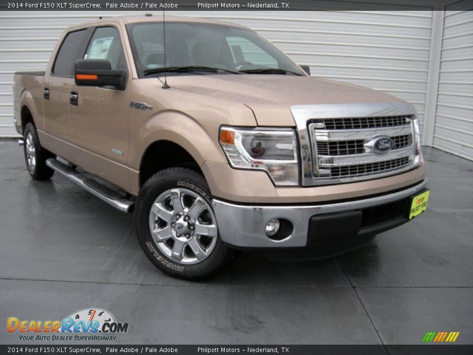 2014 Ford F150 XLT SuperCrew Pale Adobe / Pale Adobe Photo #2