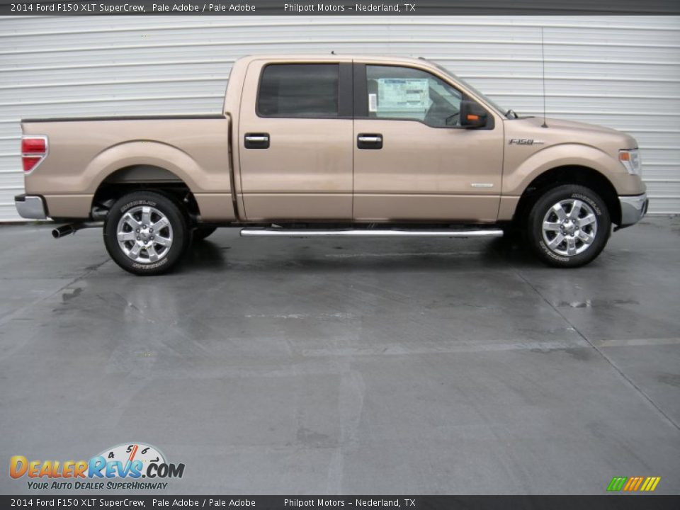 2014 Ford F150 XLT SuperCrew Pale Adobe / Pale Adobe Photo #3