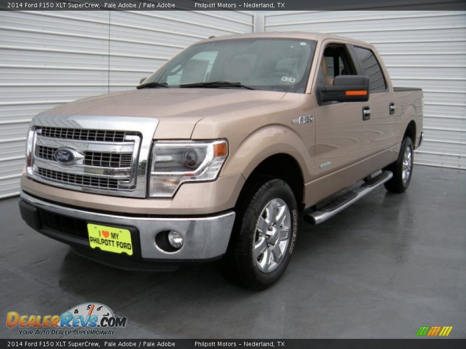 2014 Ford F150 XLT SuperCrew Pale Adobe / Pale Adobe Photo #7