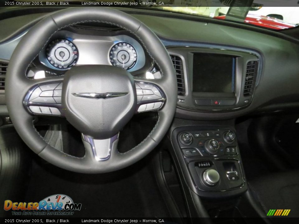 2015 Chrysler 200 S Black / Black Photo #7