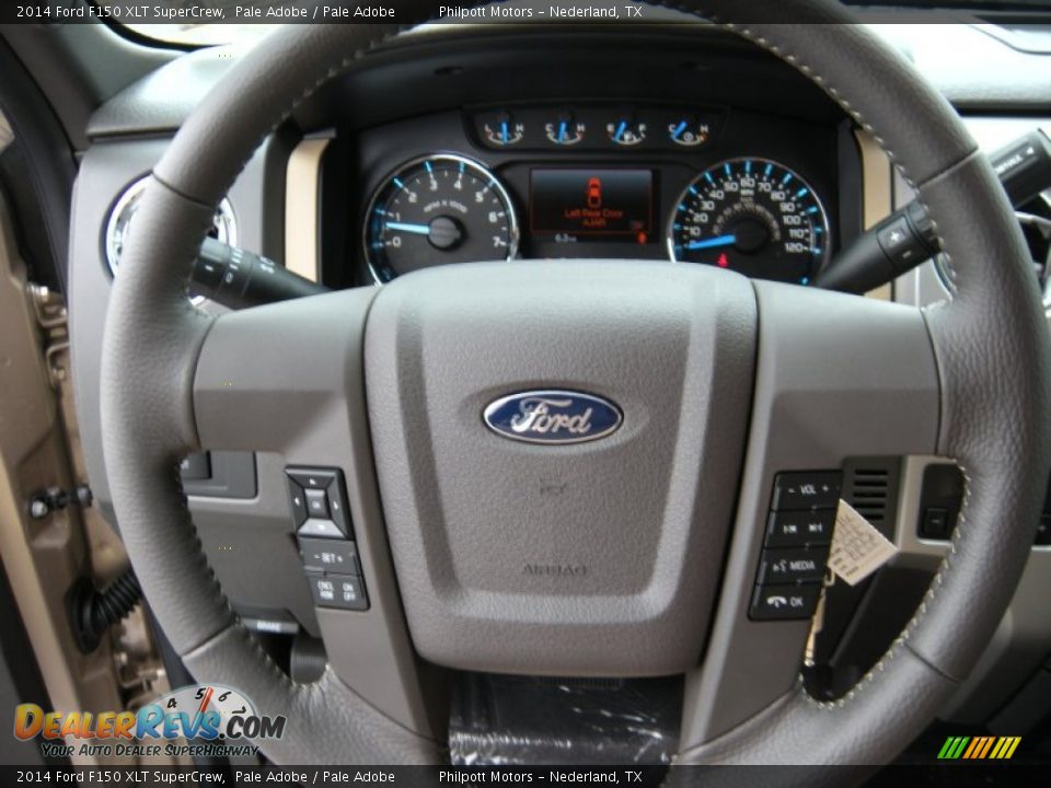 2014 Ford F150 XLT SuperCrew Pale Adobe / Pale Adobe Photo #34
