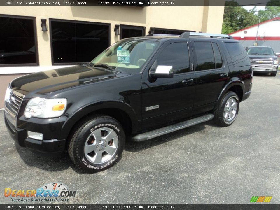 2006 Ford Explorer Limited 4x4 Black / Camel Photo #1