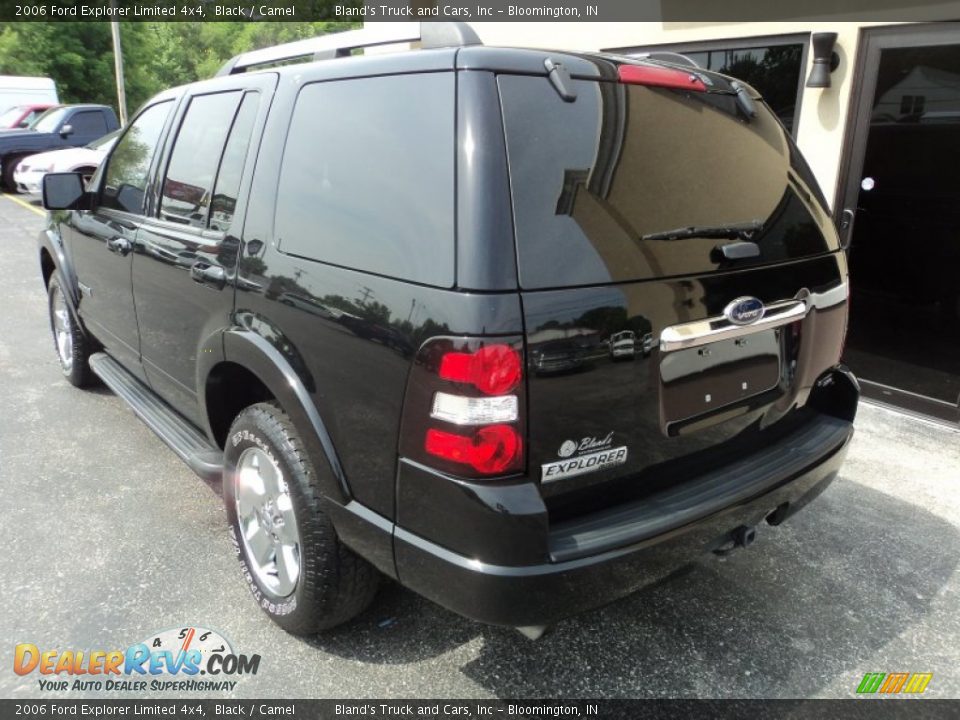 2006 Ford Explorer Limited 4x4 Black / Camel Photo #2