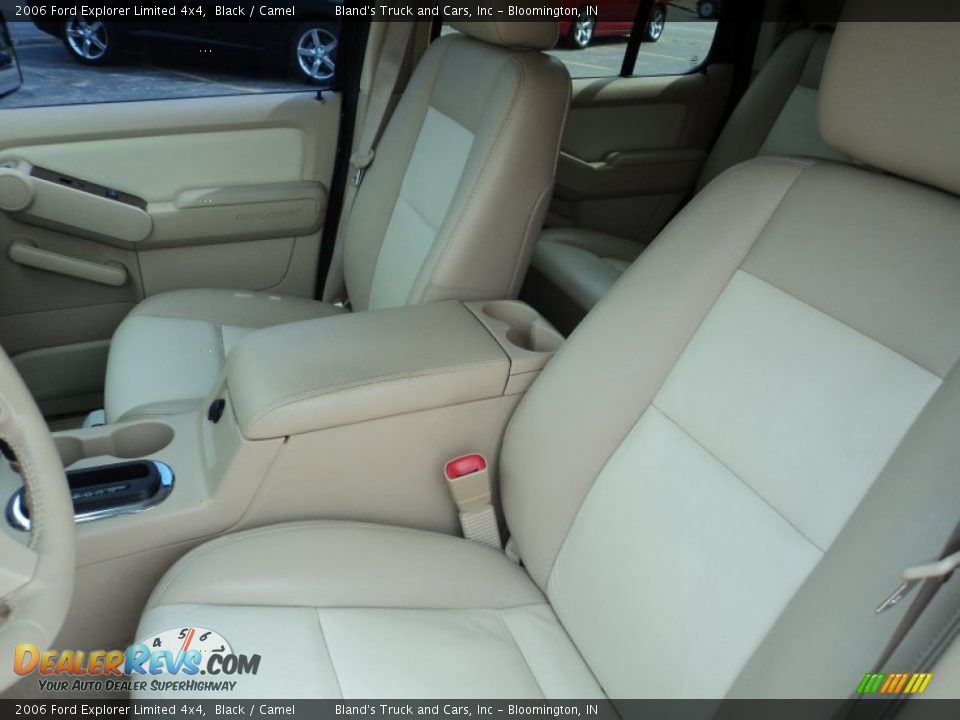 2006 Ford Explorer Limited 4x4 Black / Camel Photo #4