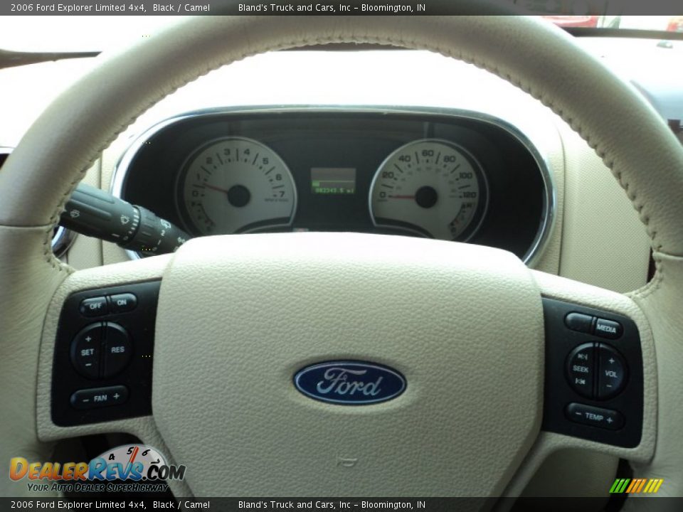 2006 Ford Explorer Limited 4x4 Black / Camel Photo #7