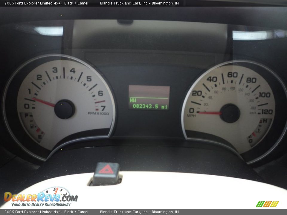 2006 Ford Explorer Limited 4x4 Black / Camel Photo #8