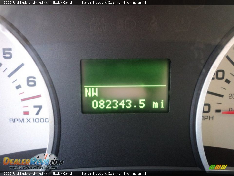 2006 Ford Explorer Limited 4x4 Black / Camel Photo #9