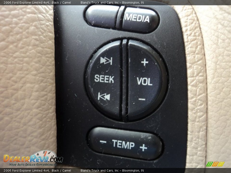 2006 Ford Explorer Limited 4x4 Black / Camel Photo #12