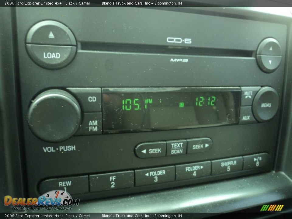 2006 Ford Explorer Limited 4x4 Black / Camel Photo #13