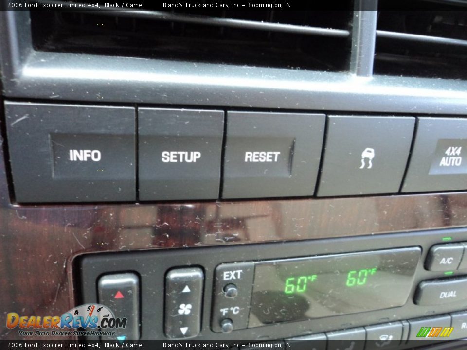 2006 Ford Explorer Limited 4x4 Black / Camel Photo #14