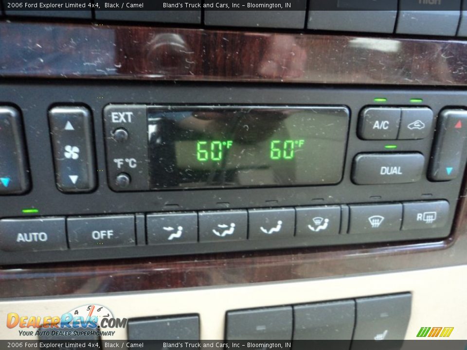 2006 Ford Explorer Limited 4x4 Black / Camel Photo #16