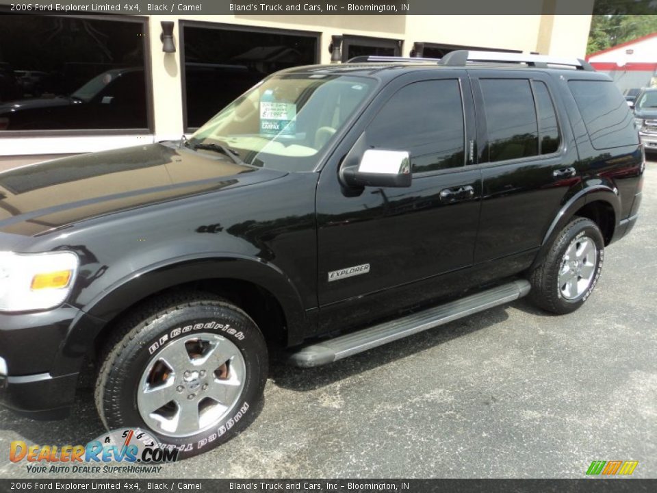 2006 Ford Explorer Limited 4x4 Black / Camel Photo #25
