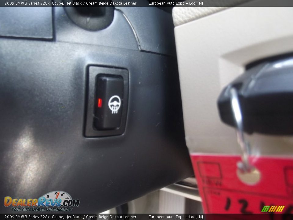2009 BMW 3 Series 328xi Coupe Jet Black / Cream Beige Dakota Leather Photo #16