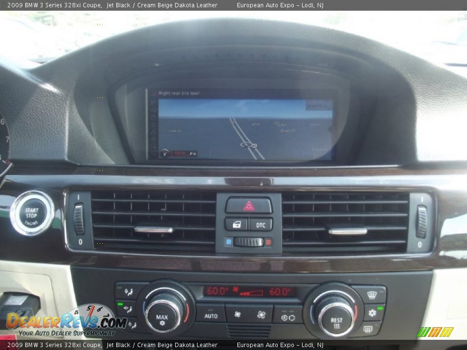 2009 BMW 3 Series 328xi Coupe Jet Black / Cream Beige Dakota Leather Photo #18