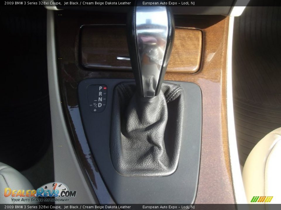 2009 BMW 3 Series 328xi Coupe Jet Black / Cream Beige Dakota Leather Photo #22
