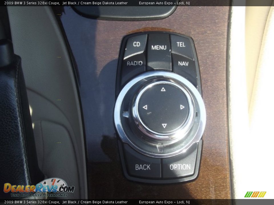2009 BMW 3 Series 328xi Coupe Jet Black / Cream Beige Dakota Leather Photo #23