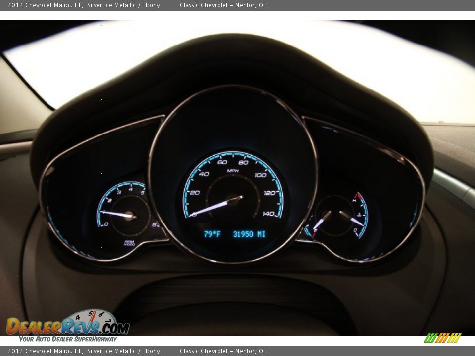 2012 Chevrolet Malibu LT Silver Ice Metallic / Ebony Photo #6
