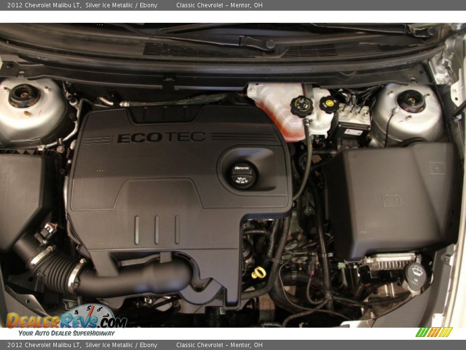 2012 Chevrolet Malibu LT Silver Ice Metallic / Ebony Photo #14