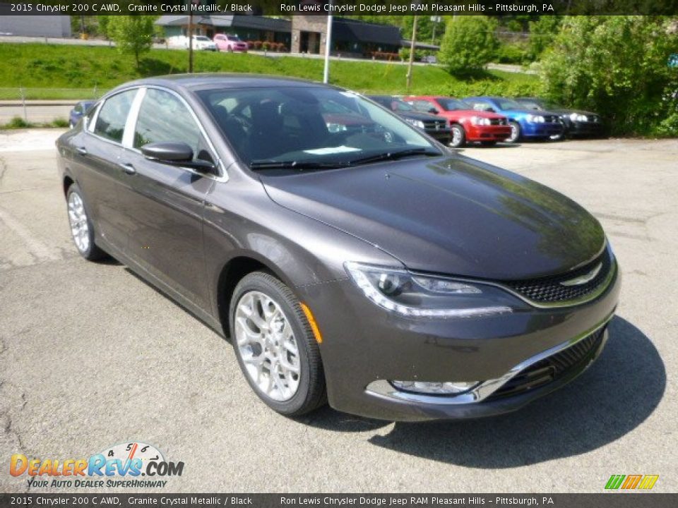Front 3/4 View of 2015 Chrysler 200 C AWD Photo #7