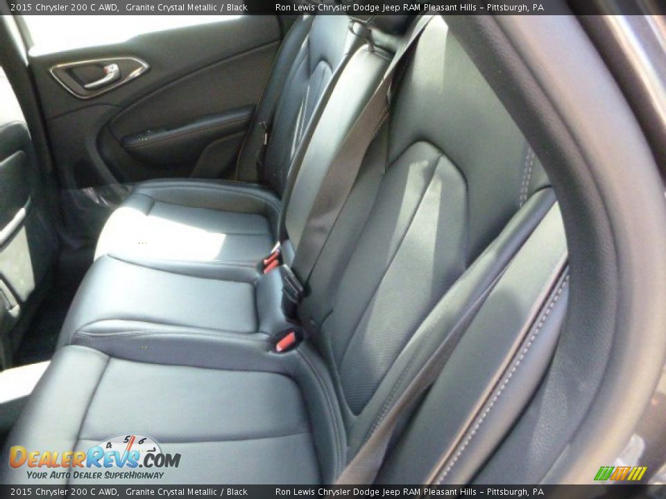 2015 Chrysler 200 C AWD Granite Crystal Metallic / Black Photo #11