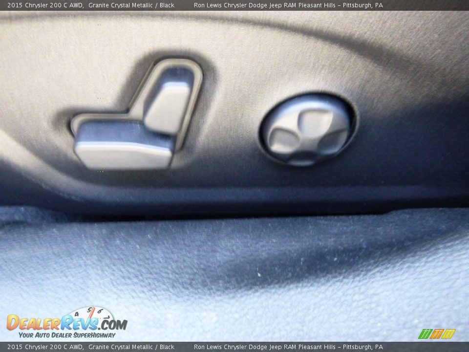 2015 Chrysler 200 C AWD Granite Crystal Metallic / Black Photo #15