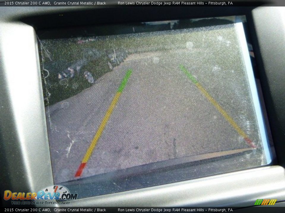 2015 Chrysler 200 C AWD Granite Crystal Metallic / Black Photo #20