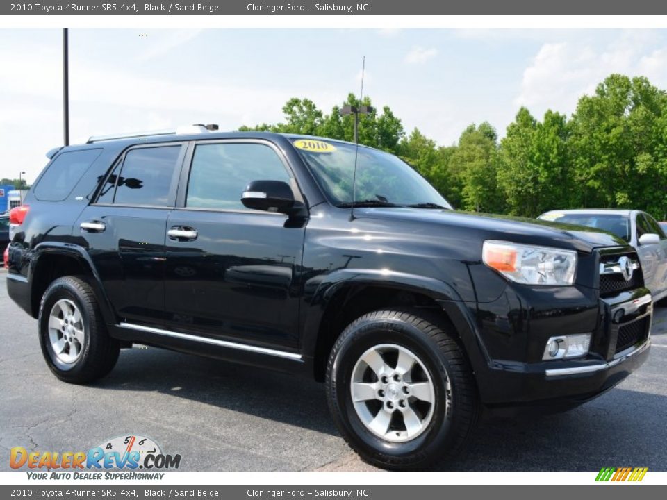2010 Toyota 4Runner SR5 4x4 Black / Sand Beige Photo #1