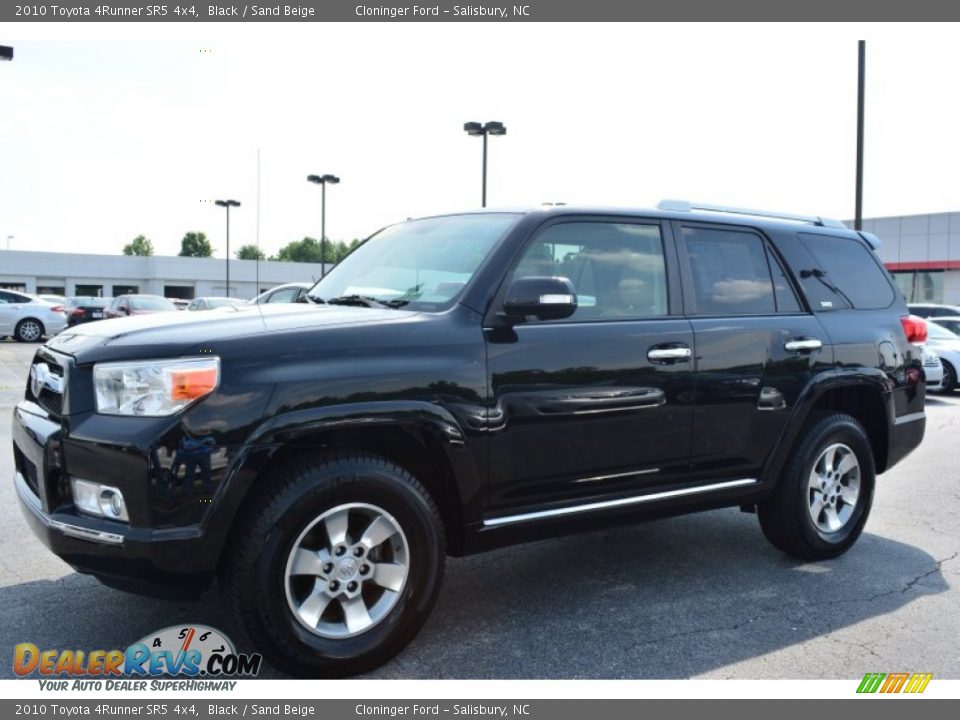 2010 Toyota 4Runner SR5 4x4 Black / Sand Beige Photo #3