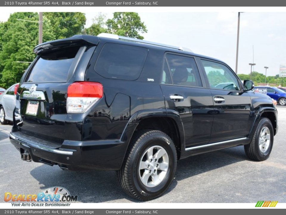 2010 Toyota 4Runner SR5 4x4 Black / Sand Beige Photo #4
