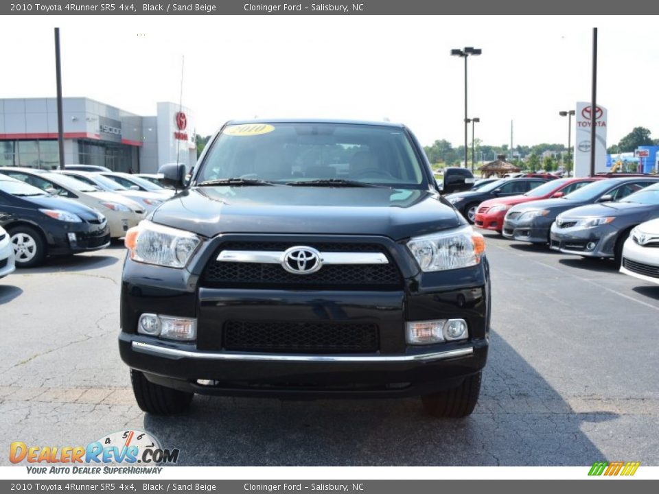 2010 Toyota 4Runner SR5 4x4 Black / Sand Beige Photo #7