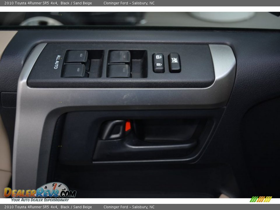 2010 Toyota 4Runner SR5 4x4 Black / Sand Beige Photo #8