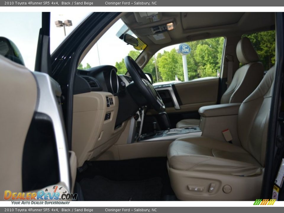 2010 Toyota 4Runner SR5 4x4 Black / Sand Beige Photo #9