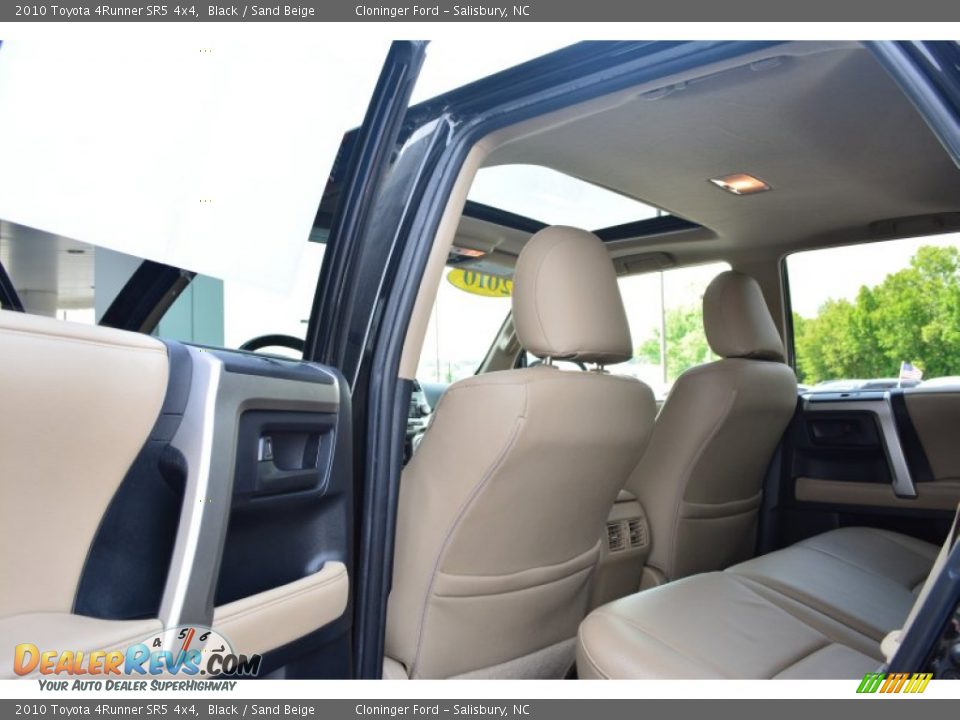 2010 Toyota 4Runner SR5 4x4 Black / Sand Beige Photo #11