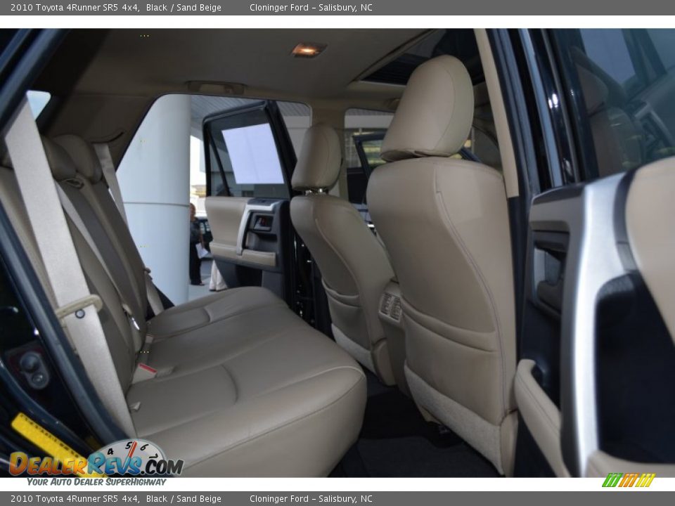 2010 Toyota 4Runner SR5 4x4 Black / Sand Beige Photo #13