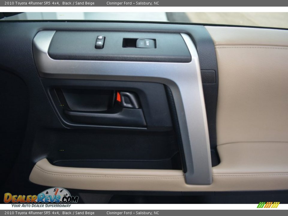 2010 Toyota 4Runner SR5 4x4 Black / Sand Beige Photo #14