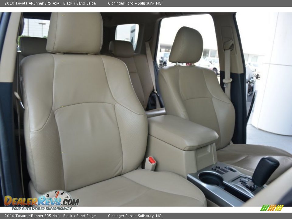 2010 Toyota 4Runner SR5 4x4 Black / Sand Beige Photo #16