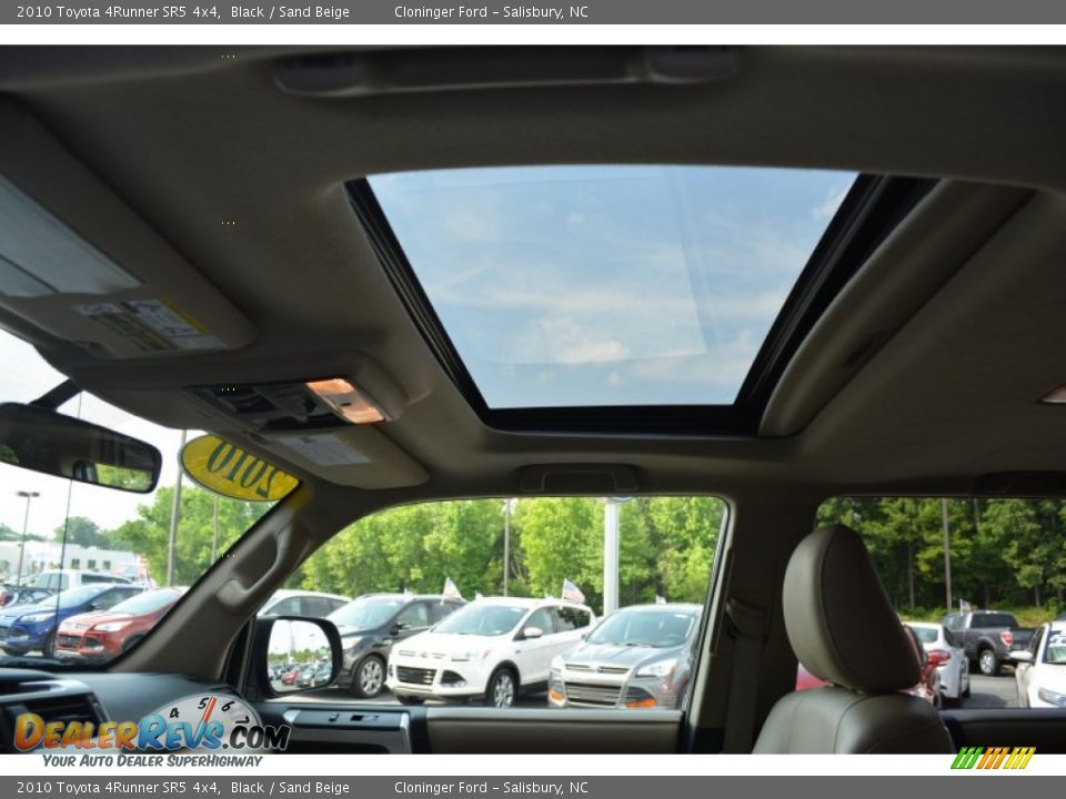 2010 Toyota 4Runner SR5 4x4 Black / Sand Beige Photo #19